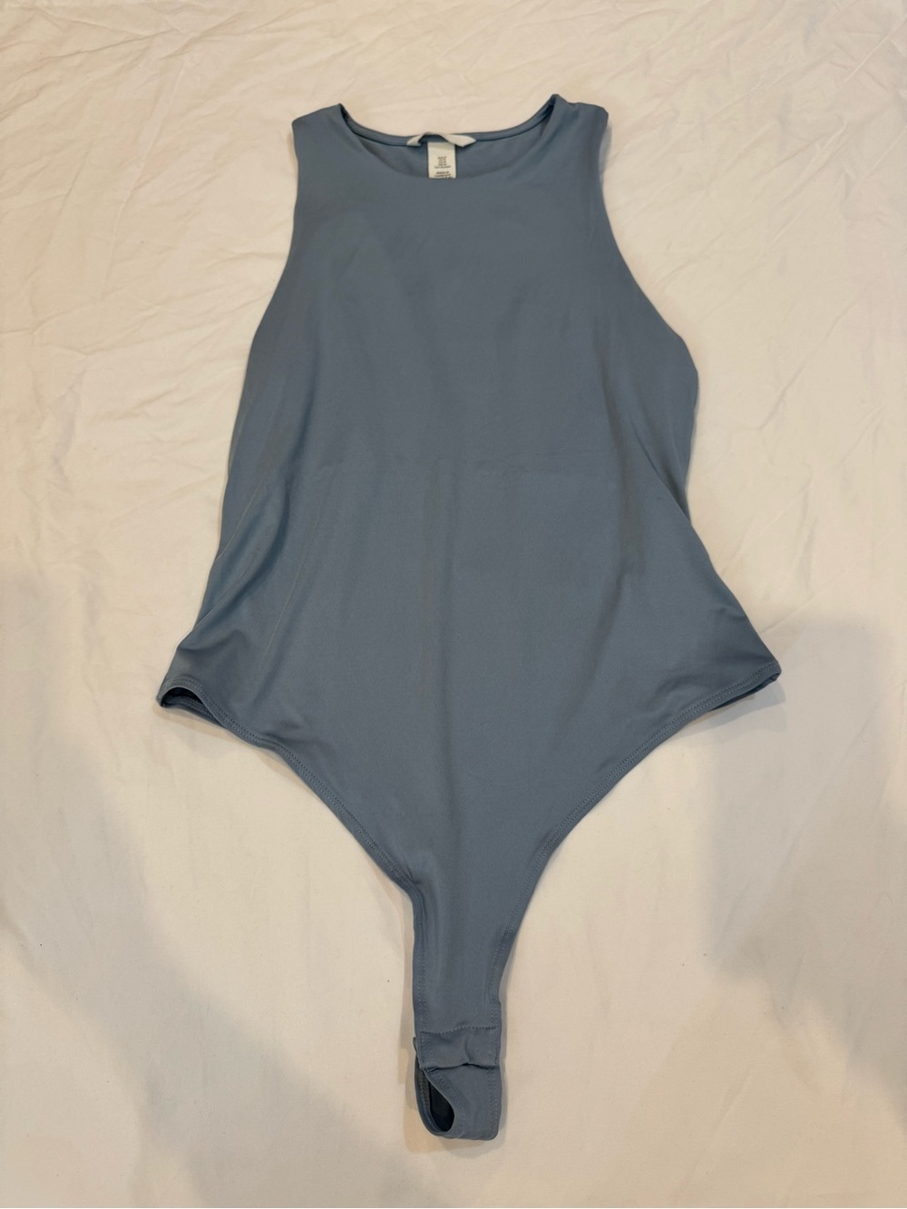 H&M Slate Blue Sleeveless Bodysuit